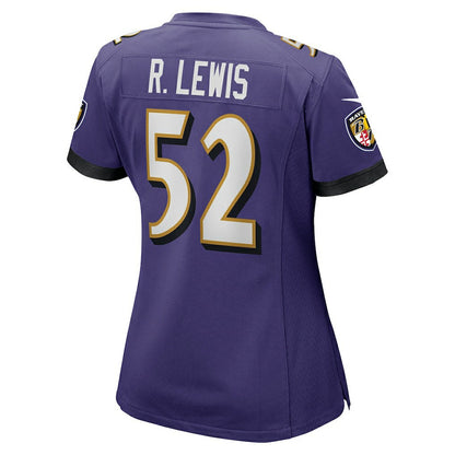 Ray Lewis Baltimore Ravens Women's Game Jersey - Purple | Nike for sale
