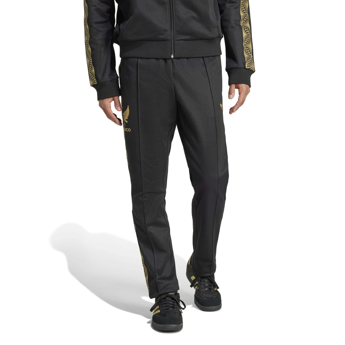 2025 Mexico Men's De Oro Track Pants Black
