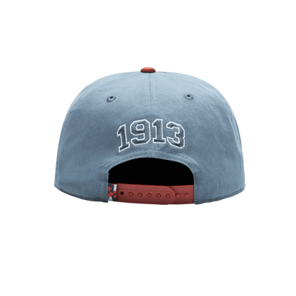 Fan Ink Collection USA Swingman Snapback Hat Light Blue/Orange