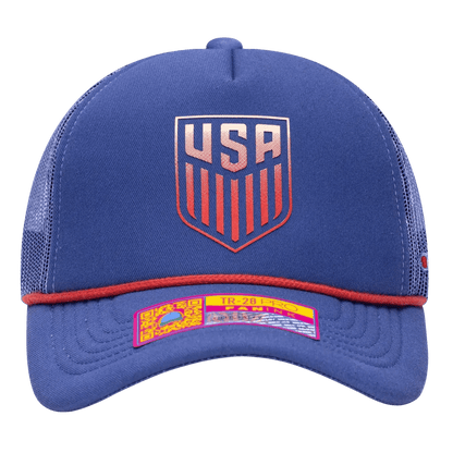 Fan Ink Collection USA Atmosphere Trucker Hat Blue