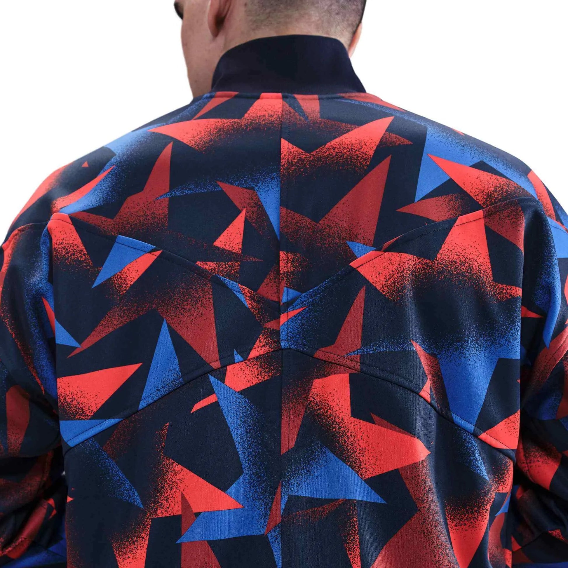 2025 USA Men's Academy Pro Anthem Jacket Obsidian/Challenge Red