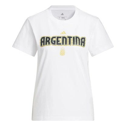 2026 Argentina Women's World Cup HJH Tee White