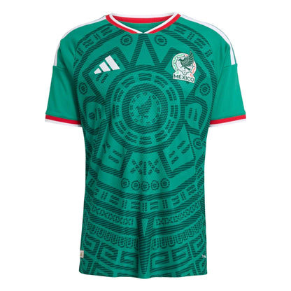 2026 Mexico Men's Authentic Home Soccer Jersey Bold Green