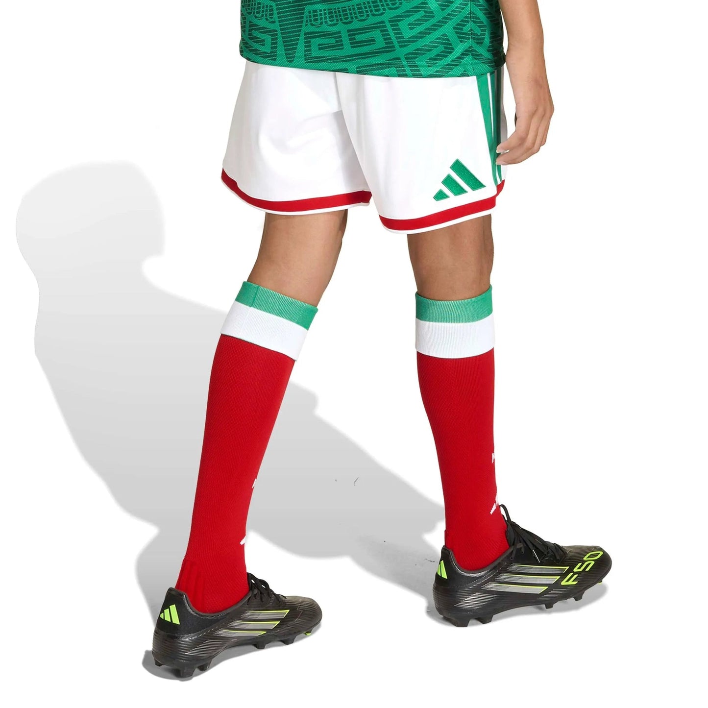 2026 Mexico Youth Home Shorts White