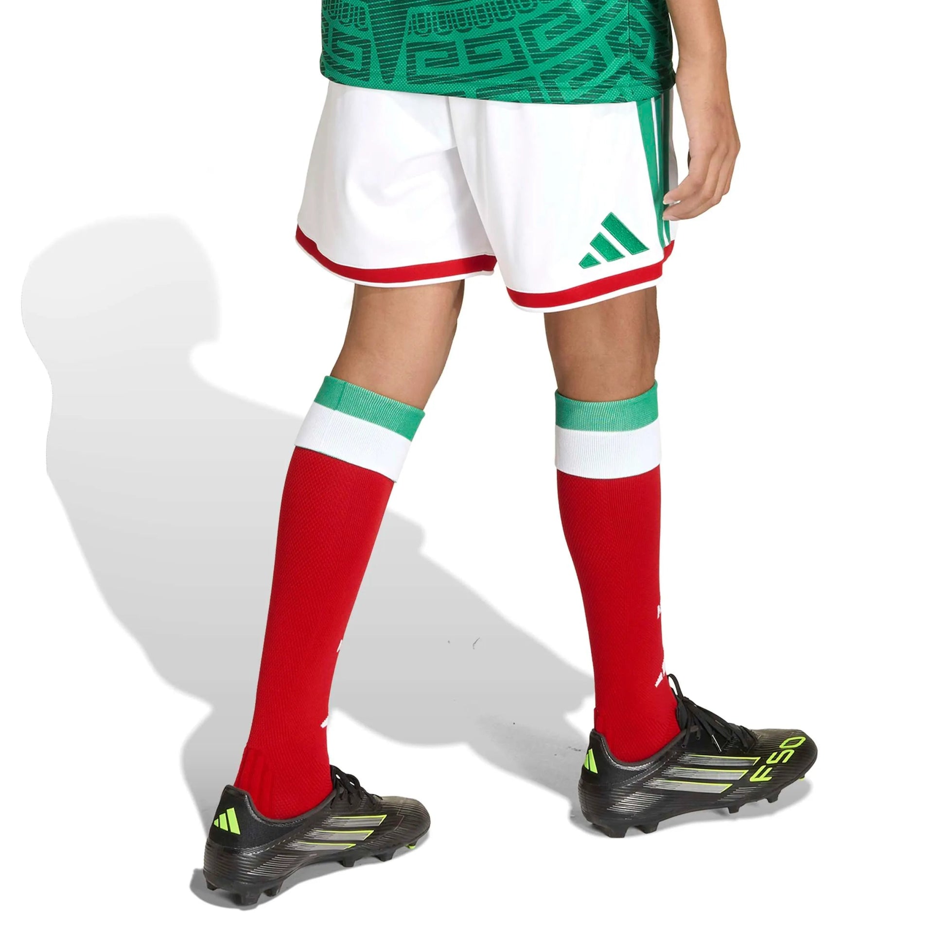 2026 Mexico Youth Home Shorts White