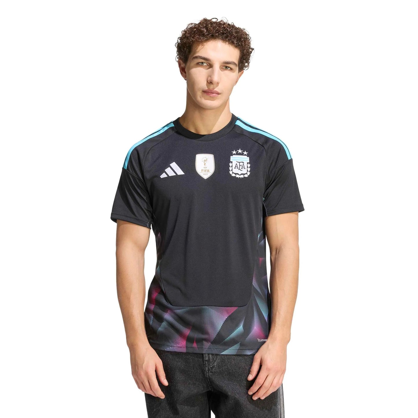 2026 Argentina Men's Stadium Home Goalkeeper Soccer Jersey Black