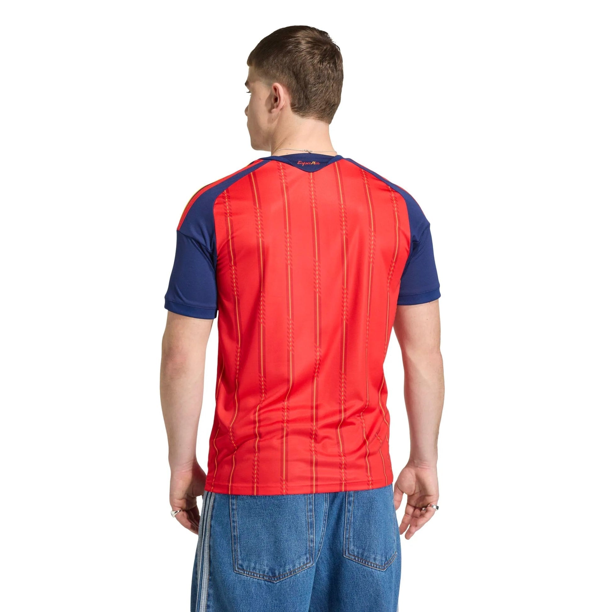 2026 Spain Men's Stadium Home Soccer Jersey Vivid Red