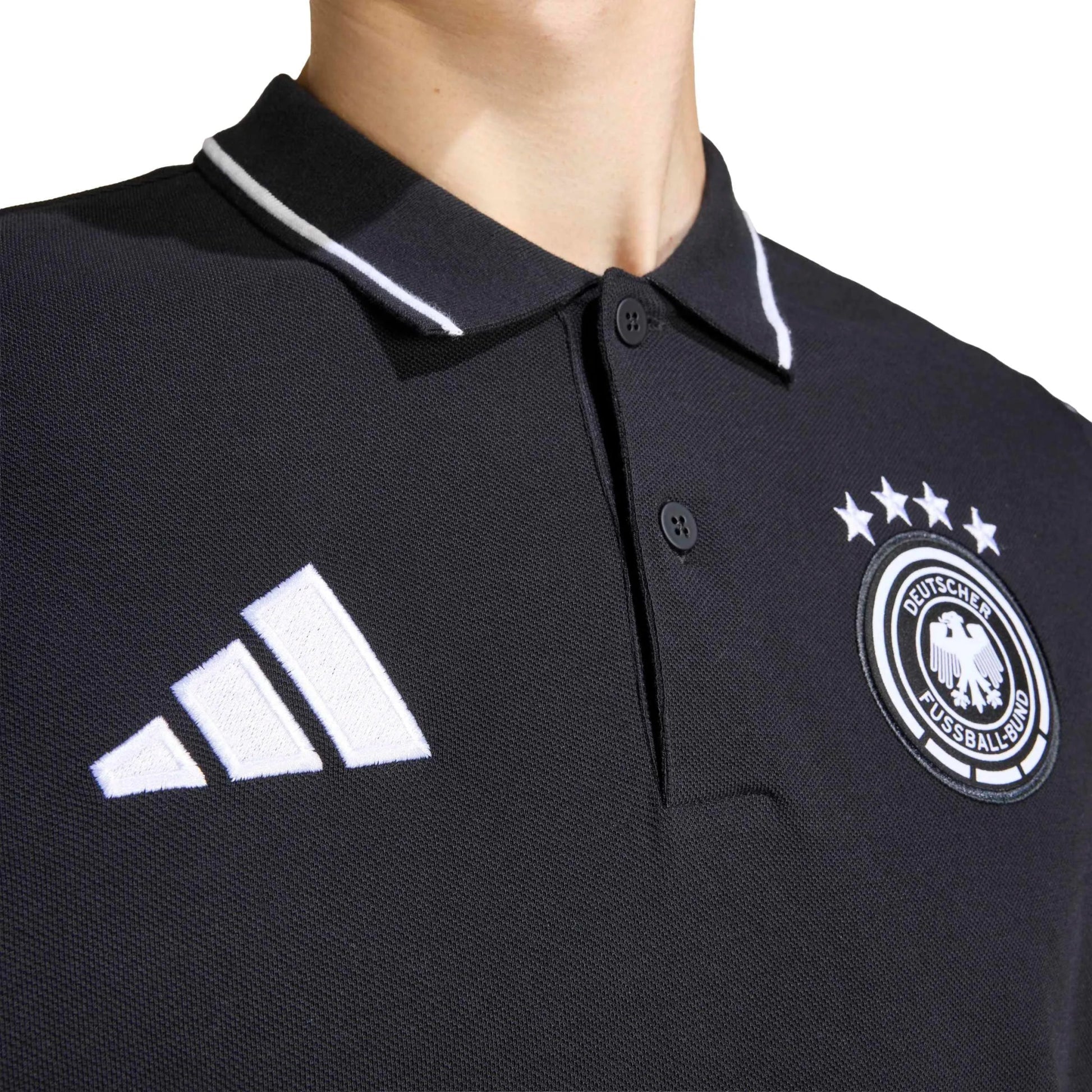 2026 Germany Men's DNA Polo Black