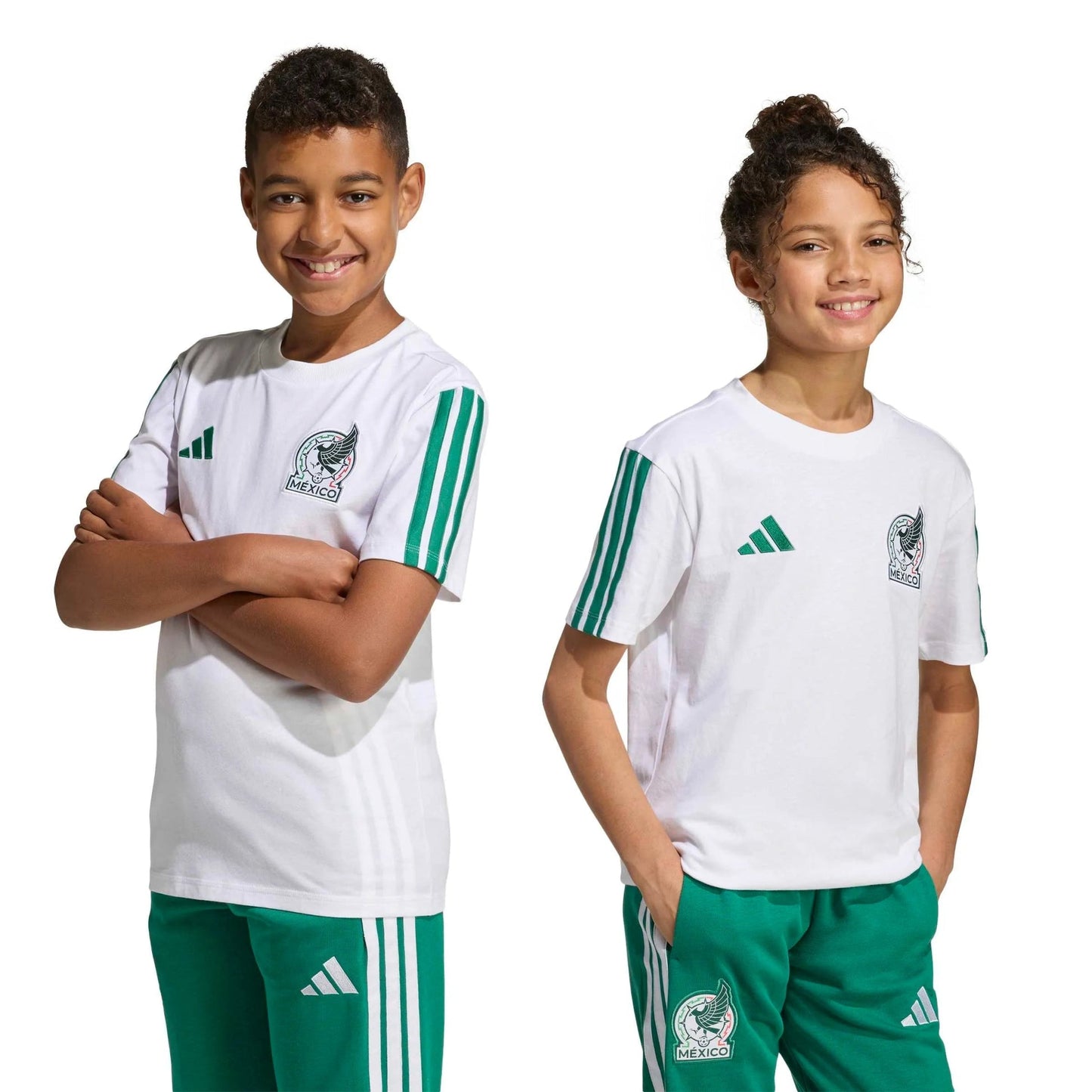 2026 Mexico Youth DNA Tee White