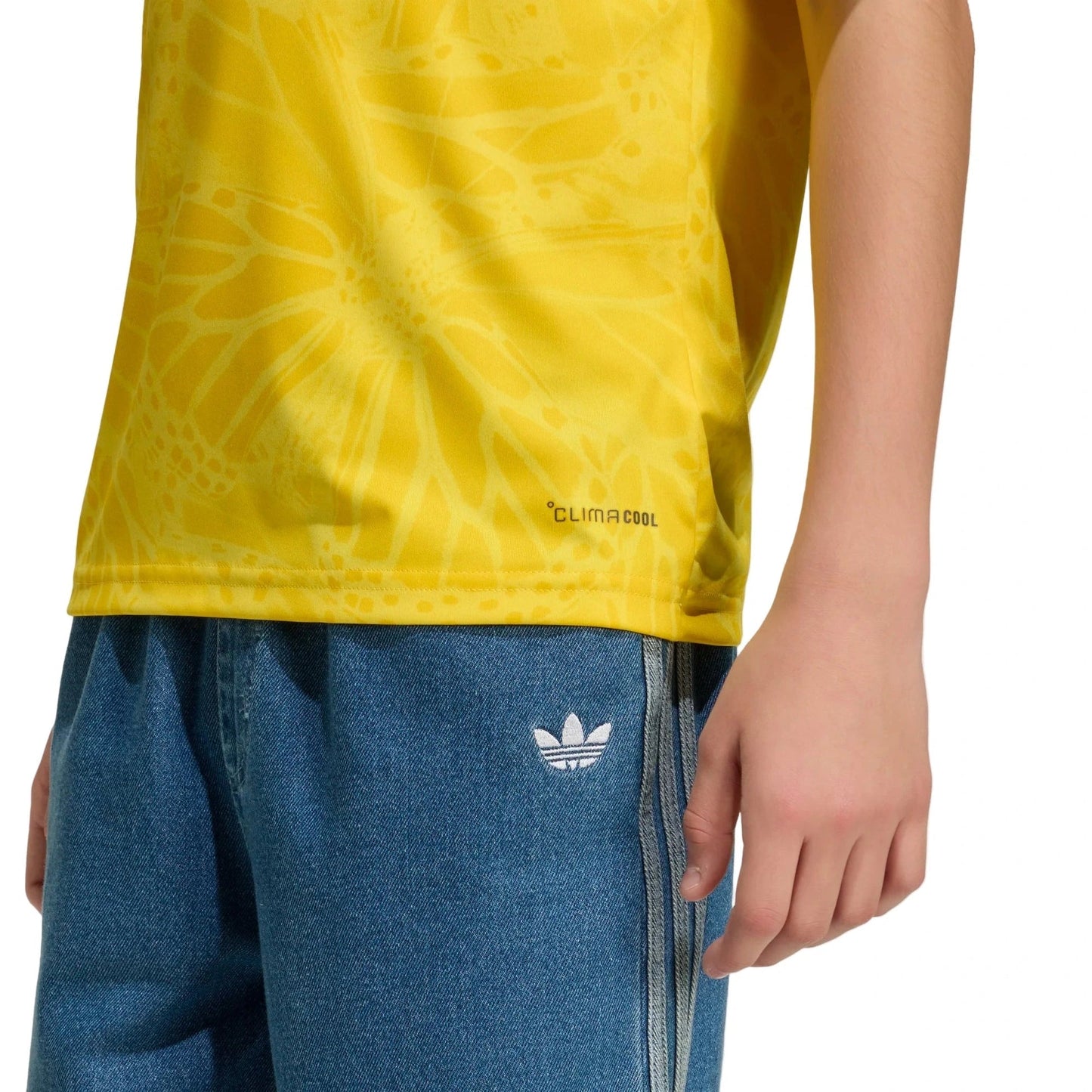 2026 Colombia Youth Stadium Home Soccer Jersey Impact Yellow
