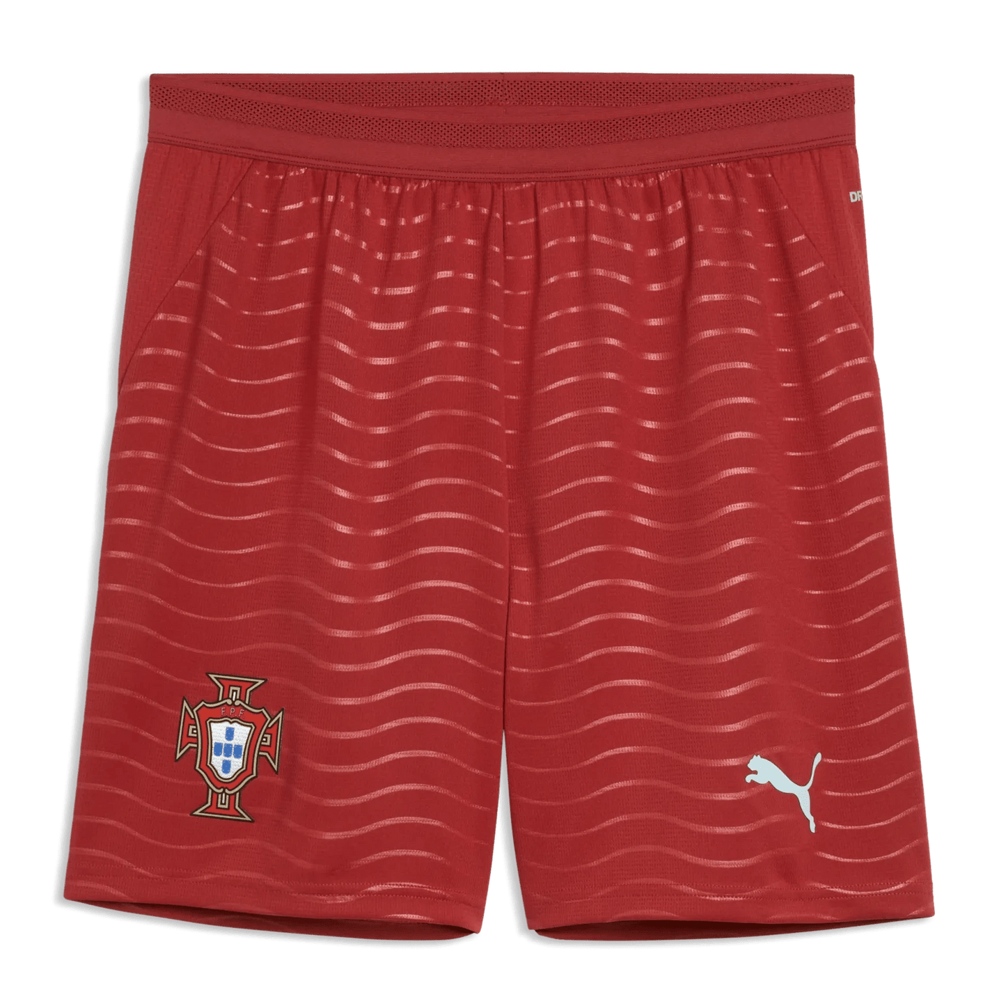 2026 Portugal Men's Stadium Home Shorts Club Red-Green Lagoon