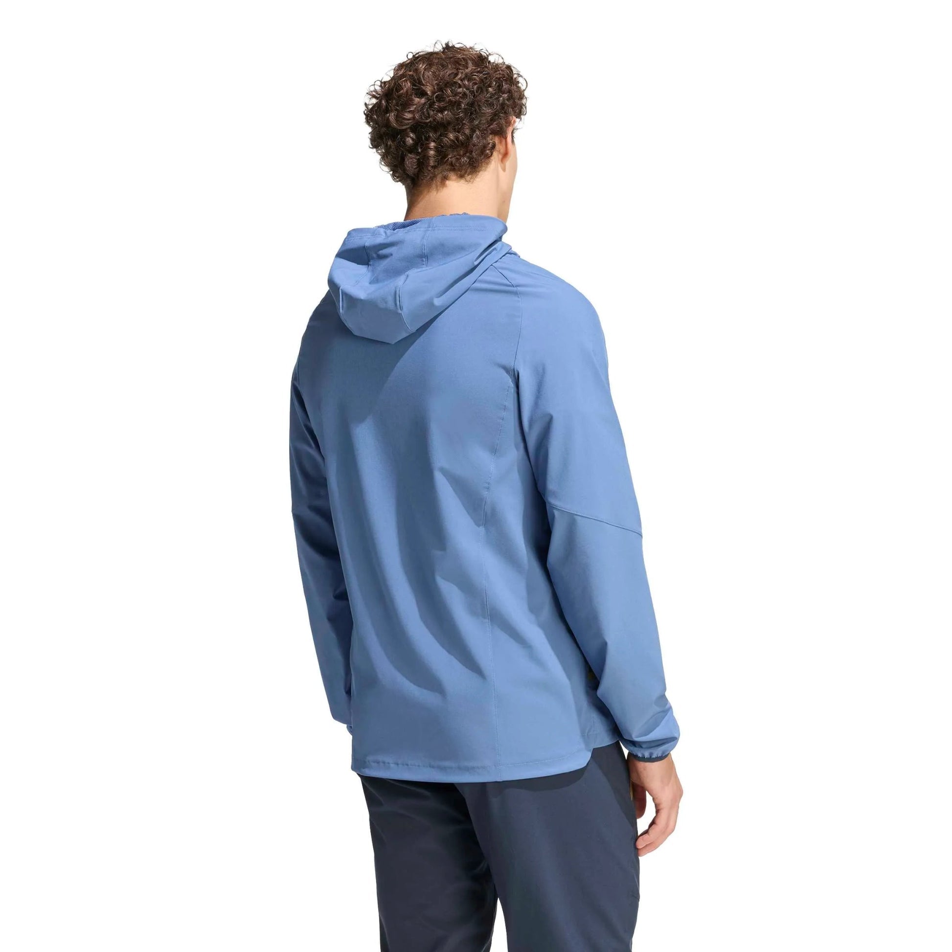 2026 Argentina Men's Tiro Travel Full Zip Windbreaker Crew Blue