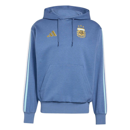 2026 Argentina Men's DNA Fleece Hoodie Crew Blue