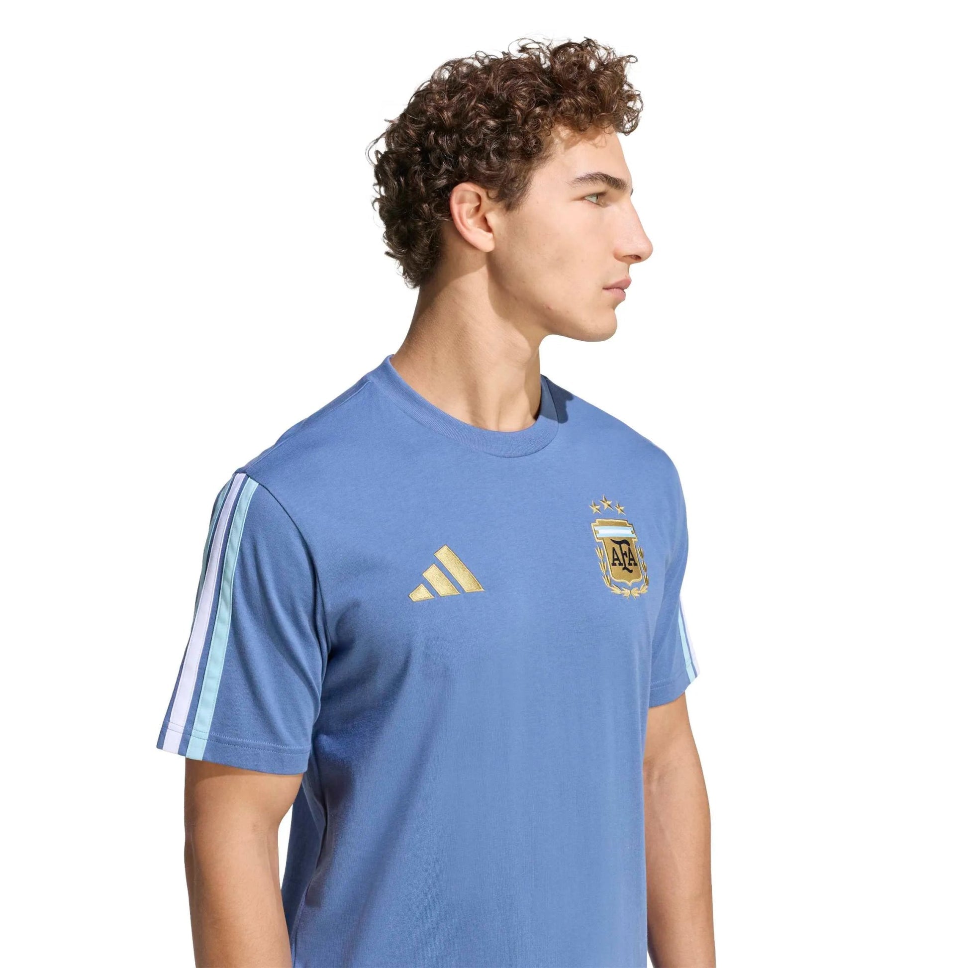 2026 Argentina Men's DNA Tee Crew Blue