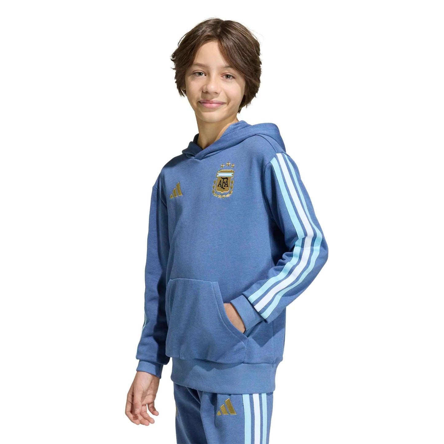 2026 Argentina Youth DNA Hoodie Crew Blue
