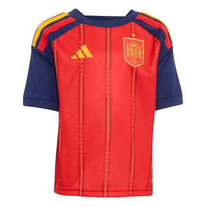 2026 Spain Kid's Home Mini Kit Vivid Red