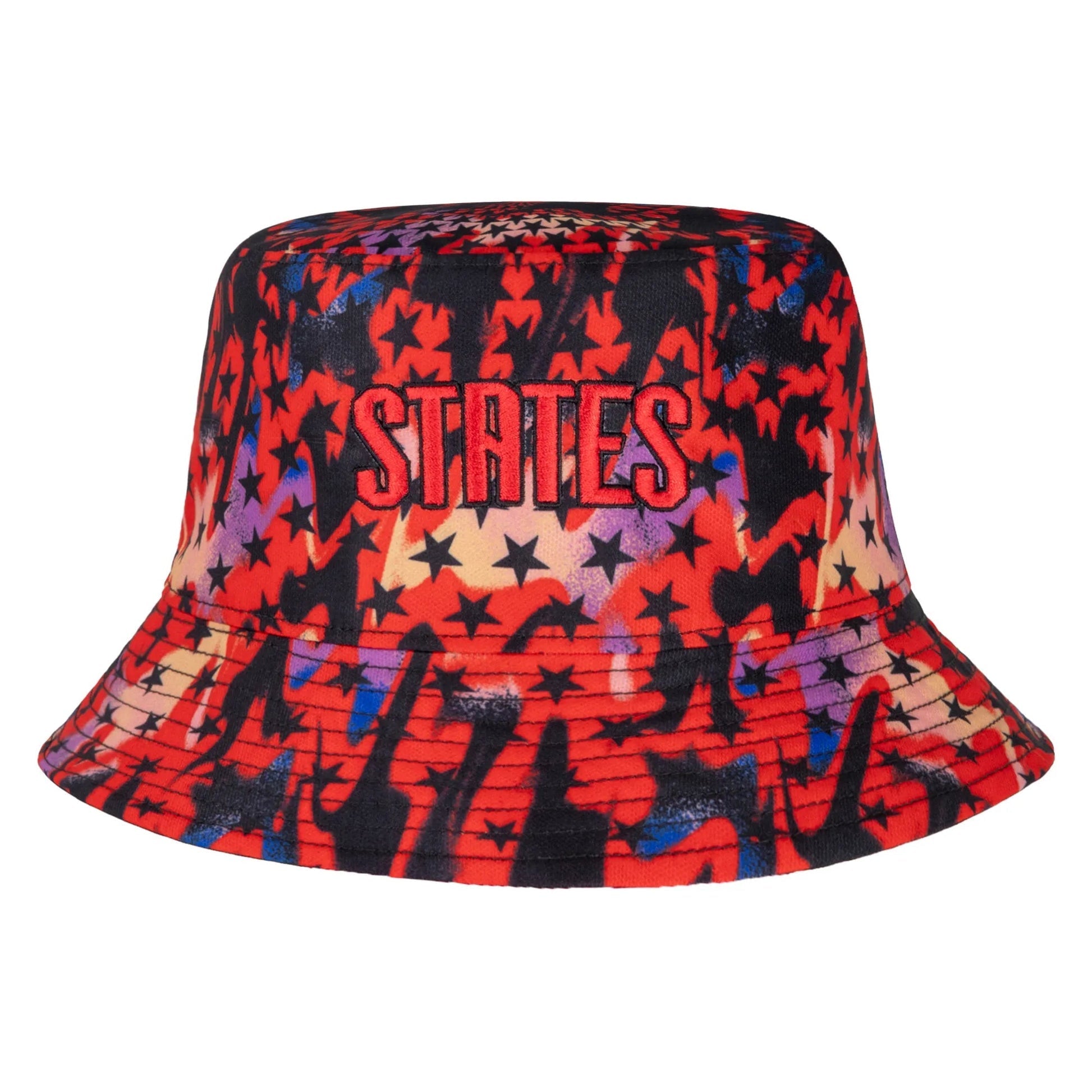 2026 USA Hollywood Keepers Reversible Bucket Hat Red