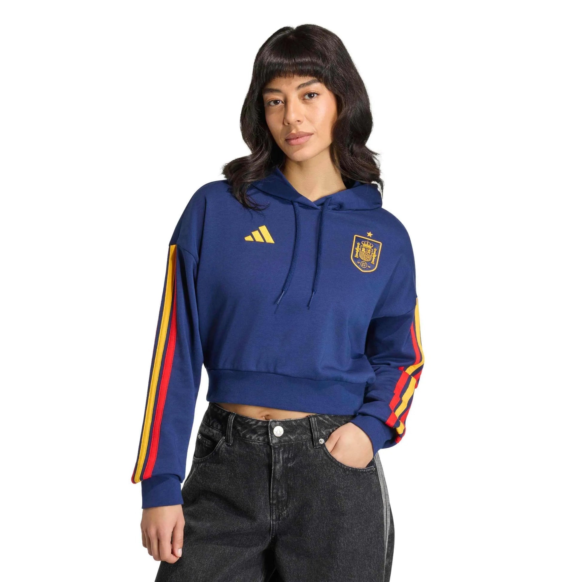 2026 Spain Women's DNA Hoodie Dark Blue