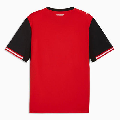 2026 Austria Men's Stadium Home Soccer Jersey Puma Red-Puma Black