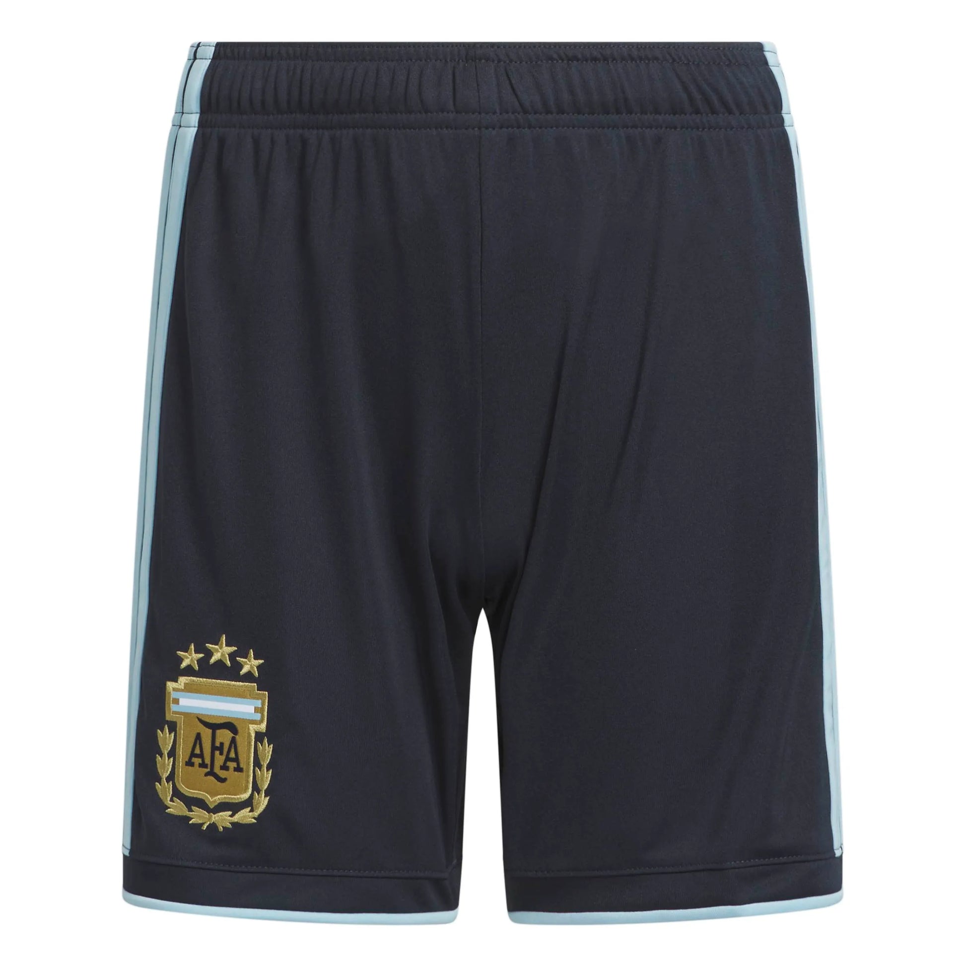 2026 Argentina Youth Home Shorts Night Navy / Icey Blue