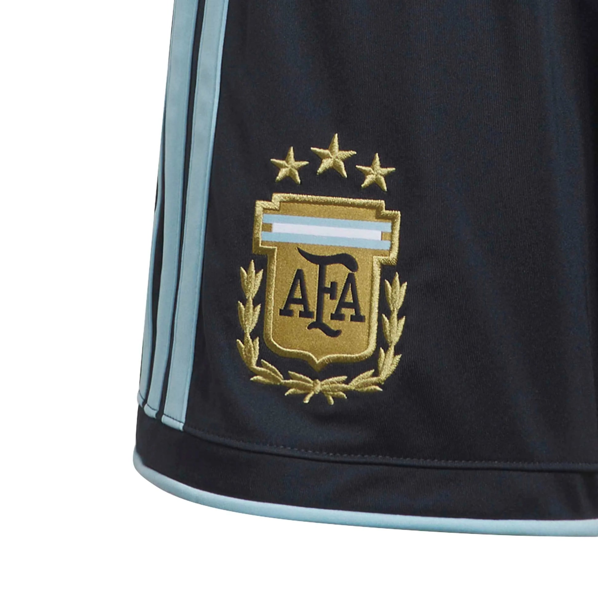 2026 Argentina Youth Home Shorts Night Navy / Icey Blue