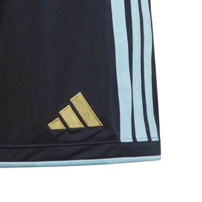 2026 Argentina Youth Home Shorts Night Navy / Icey Blue