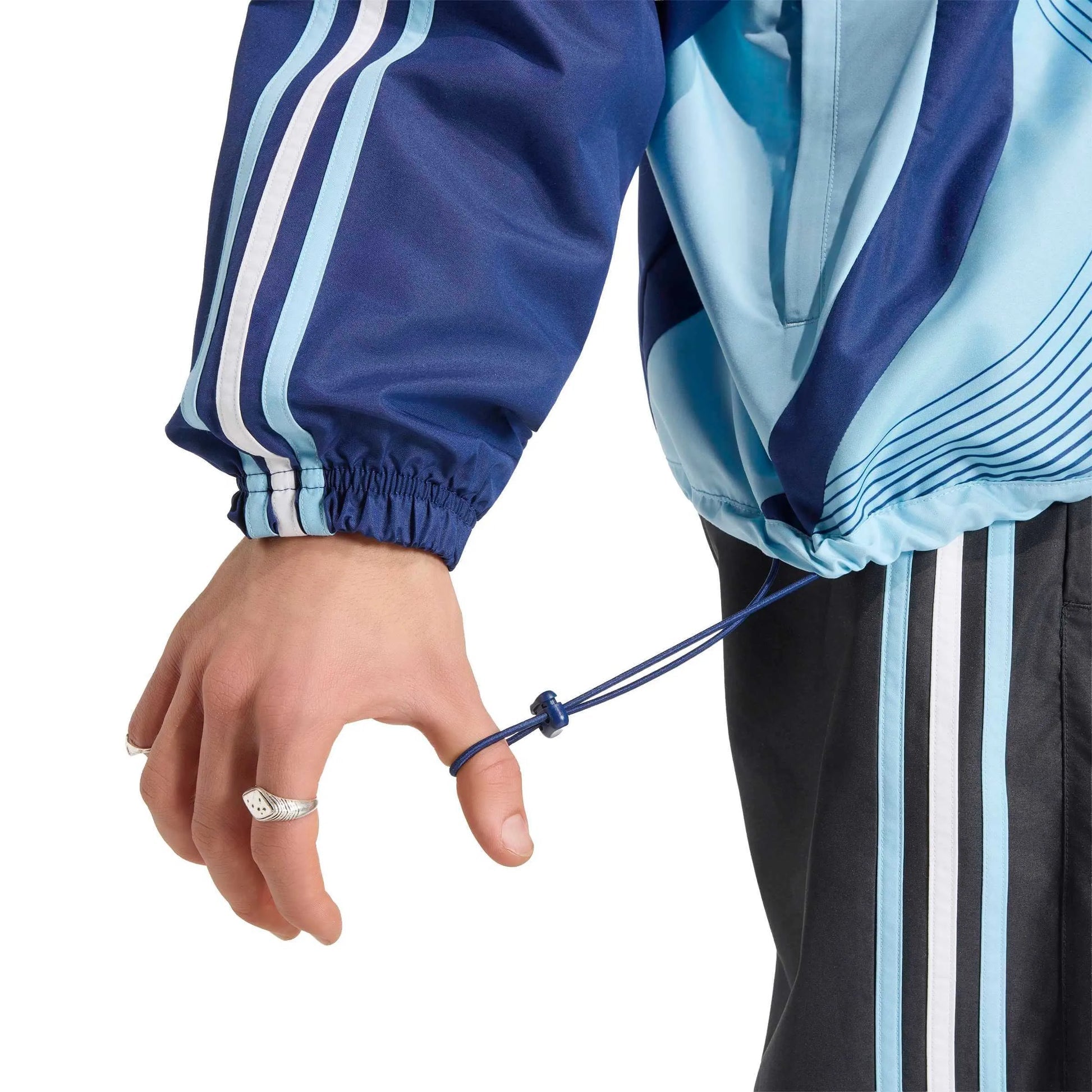2006 Argentina Men's Retro Away Track Top Dark Blue