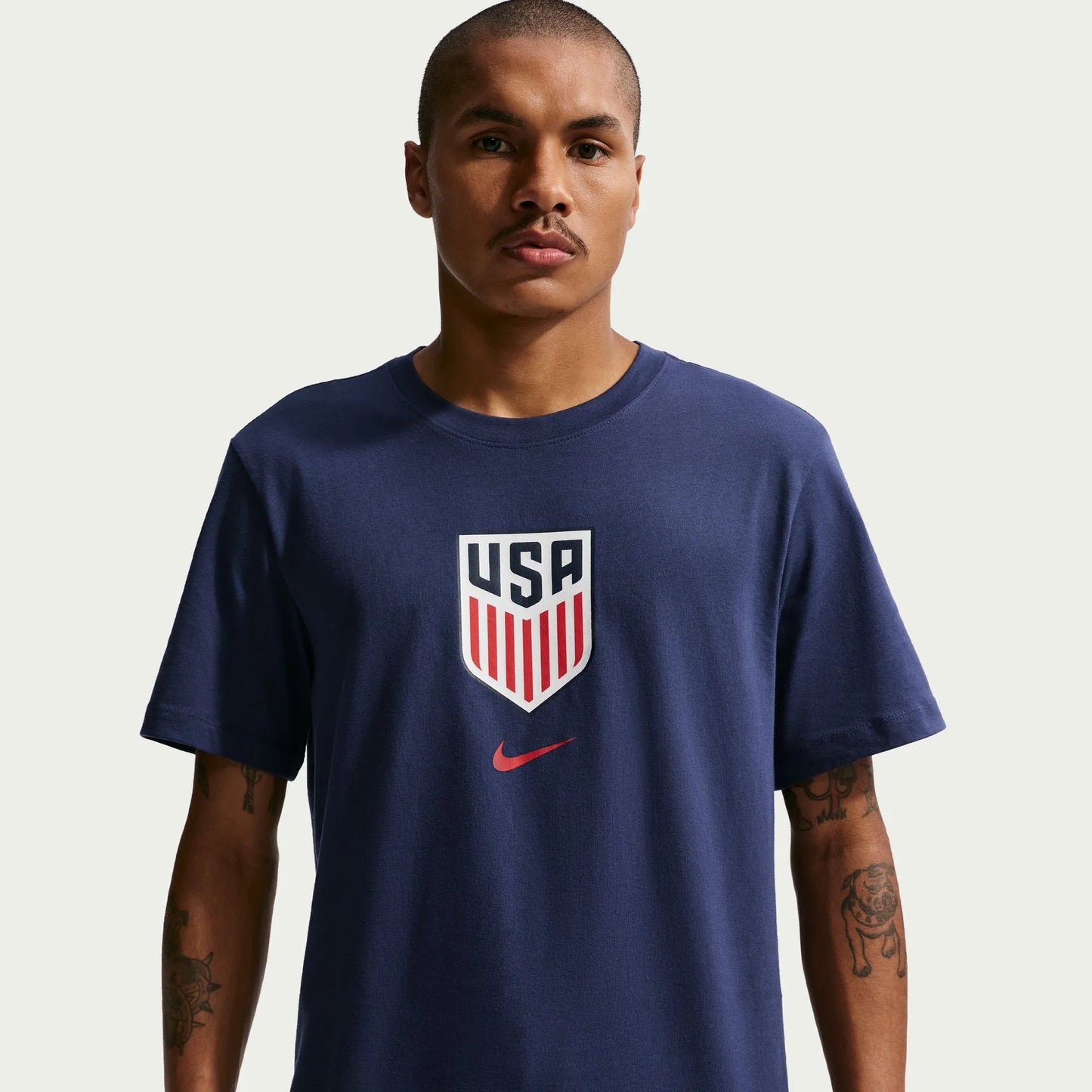 2026-27 USMNT Men's Crest Tee Midnight Navy
