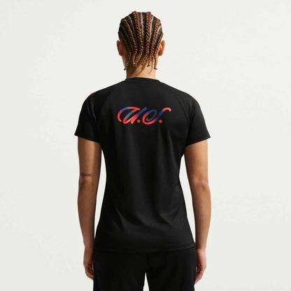 2026-27 USMNT Women's Strike Top Black/Black/Challenge Red
