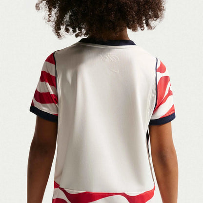 2026-27 USMNT Little Kid's Stadium Home Kit Sail/Midnight Navy/Midnight Navy