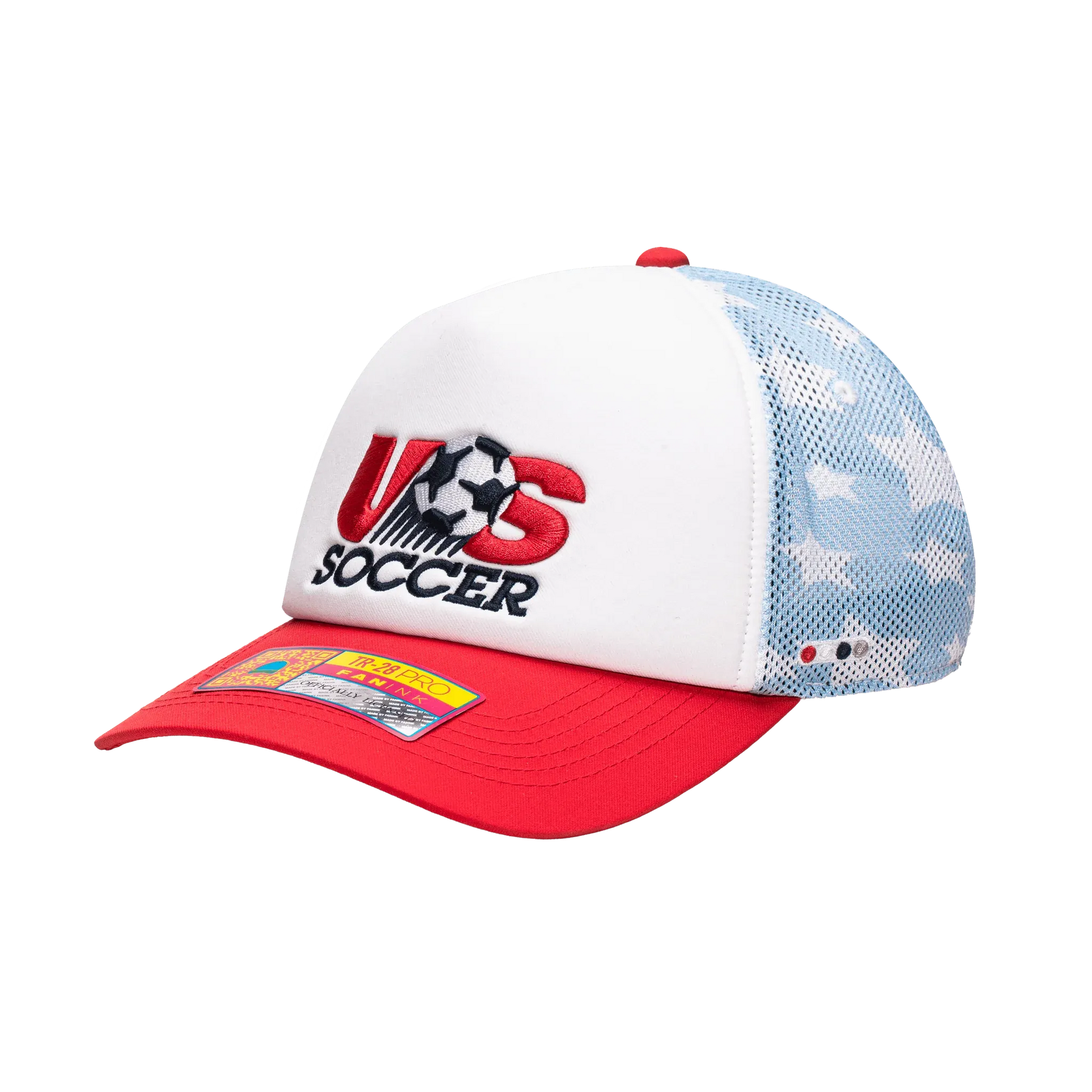 Fan Ink Collection USA Soccer "Making History" Trucker Hat Multicolor