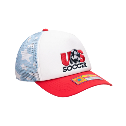 Fan Ink Collection USA Soccer "Making History" Trucker Hat Multicolor
