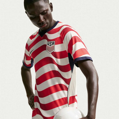 2026-27 USMNT Men's Authentic Home Soccer Jersey Sail/Midnight Navy/Midnight Navy