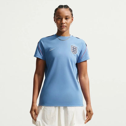 2026-27 England Women's Strike Top Work Blue/Obsidian/White