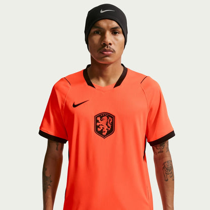 2026-27 Netherlands Men's Stadium Home Soccer Jersey Hyper Crimson/Black