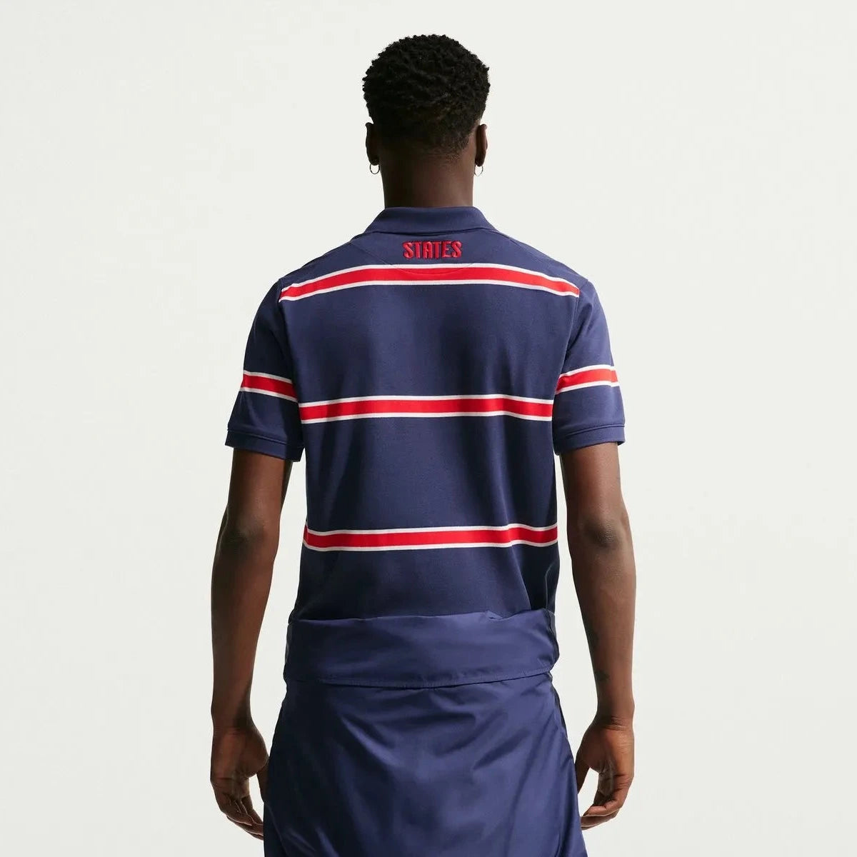 2026-27 USMNT Men's The Polo 2.0 Midnight Navy/Sail/University Red