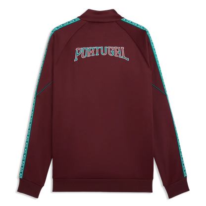2026-27 Portugal Men's KING Anthem Jacket Ruby Shimmer-Sea Glass