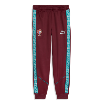 2026-27 Portugal Men's KING Anthem Pants Ruby Shimmer-Sea Glass
