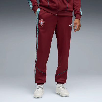 2026-27 Portugal Men's KING Anthem Pants Ruby Shimmer-Sea Glass